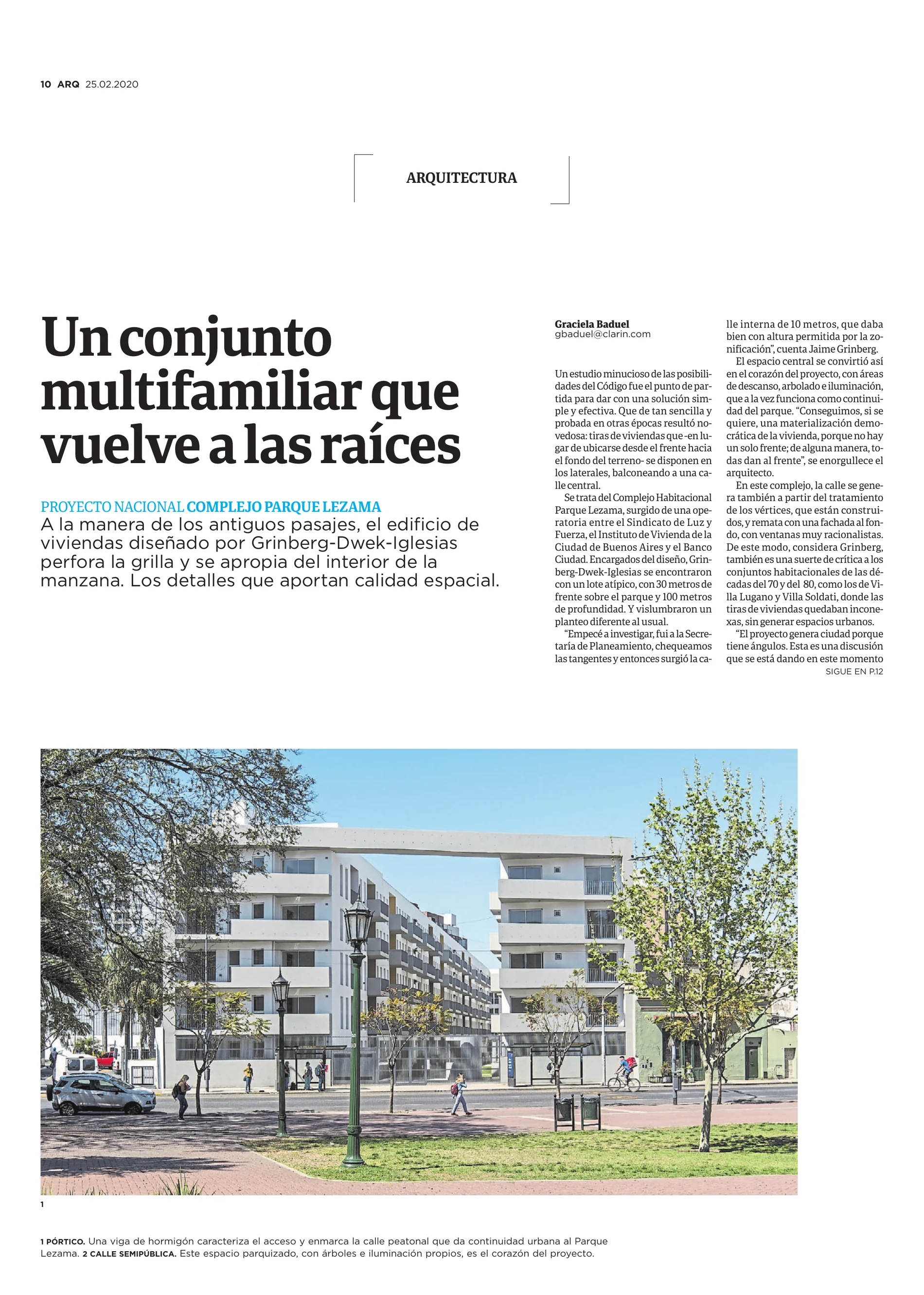 Un conjunto multifamiliar que vuelve a las raíces