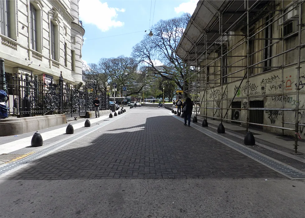 Prioridad peatonal Marcelo T. de Alvear